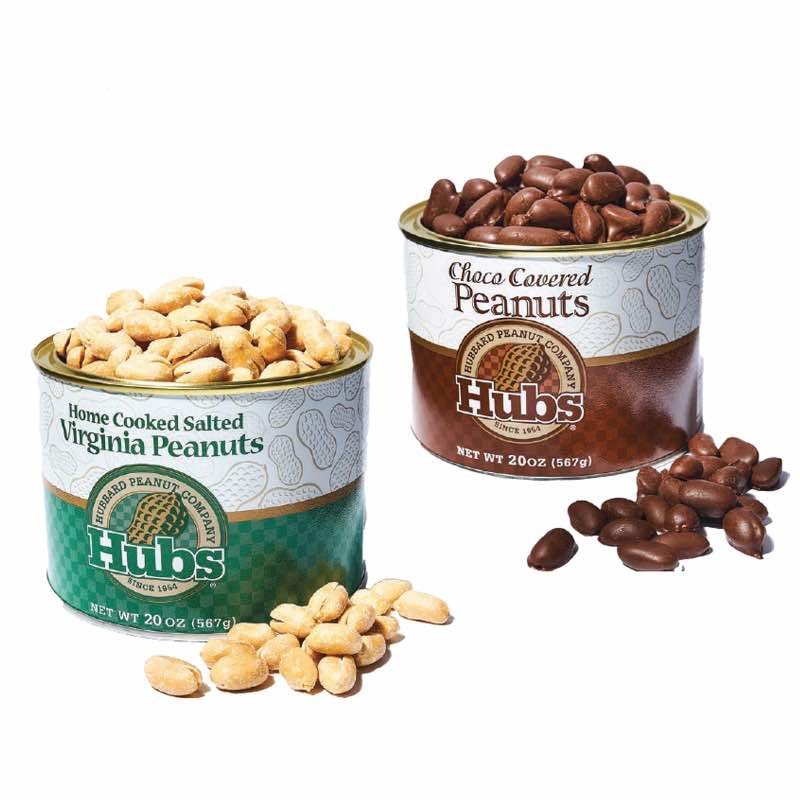 Hubs Dynamic Duo Peanuts (salted and choco covered)